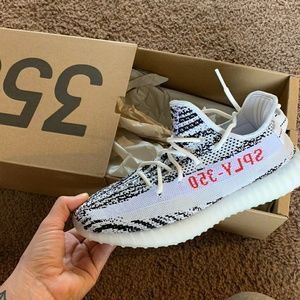 Yeezys zebra